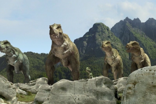 大恐竜時代タルボサウルスvsティラノサウルス