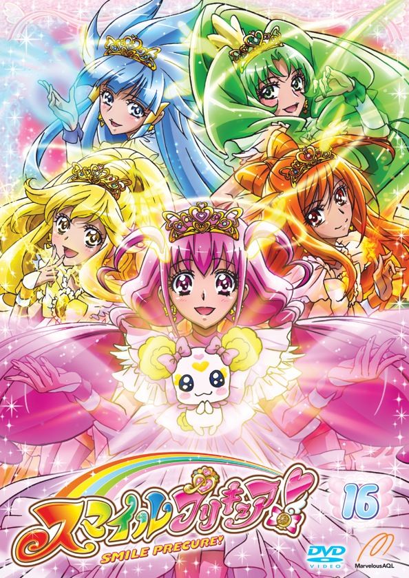 【全巻セット】スマイルプリキュア DVD全16巻＋映画版(劇場版)