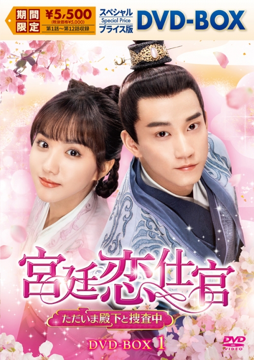 宮廷恋仕官～ただいま殿下と捜査中～　スペシャルプライス版DVD-BOX1